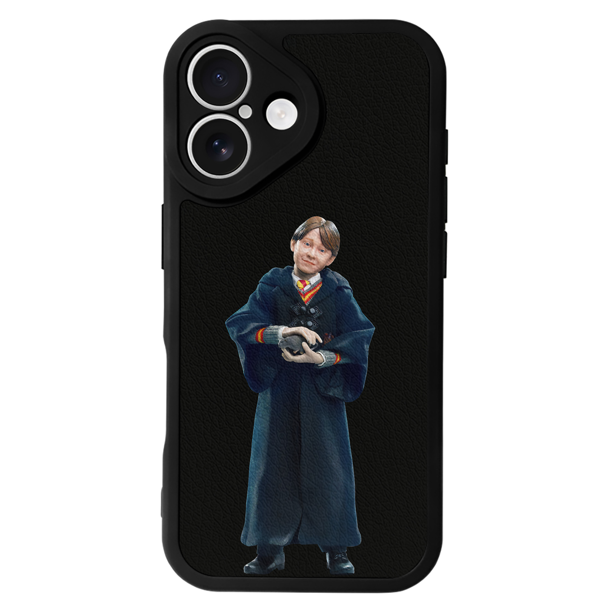 （画像用） Harry Potter ハリー・ポッターシリーズ 【iPhone 16シリーズ対応】シリコンスマホケース（レザー調） 材質：シリコン